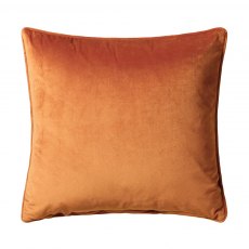 Bellini Velour Square Scatter Cushion - Terracotta