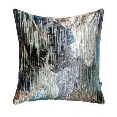 Oksana Velvet Scatter Cushion - Blue