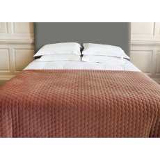 Halo 140x240cm Bed Throw - Antique Rose