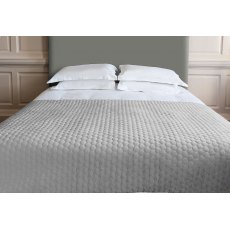 Halo 140x240cm Bed Throw - Silver