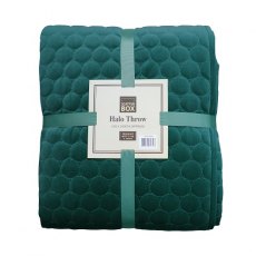 Halo 140x240cm Bed Throw - Teal