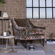 Garbo Chair in a Patterned Fabric