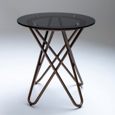 Orbit Circular Lamp Table