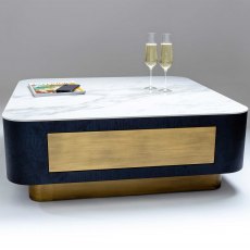 Talis Square Coffee Table with One Drawer