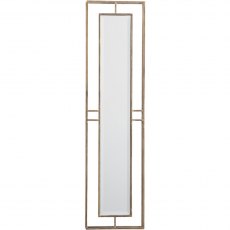 Art-Nouveau Rectangular Link Wall Mirror