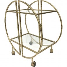 Neptune Hammered Drinks Trolley