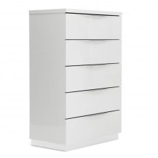 Bianca Tallboy - Five Drawer Chest