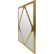 Milano Mirror In Satin Bronze Finish