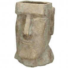 Moai Gold Head Planter Small