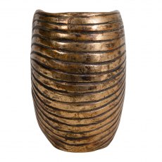 Nautilus Planter in Gold Finish