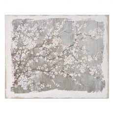 White Blossom Canvas