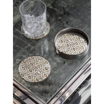 Diamond Venetian Set of 4 Coasters
