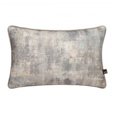 Avianna Lumbar Scatter Cushion - Silver and Mink