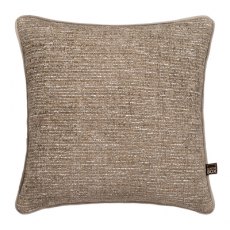 Beckett Square Scatter Cushion - Natural & Mink