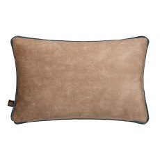 Etta Lumbar Scatter Cushion - Blue & Camel