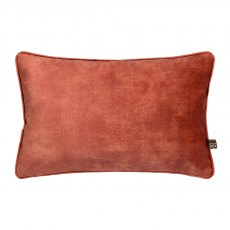 Etta Lumbar Scatter Cushion - Salmon & Rose