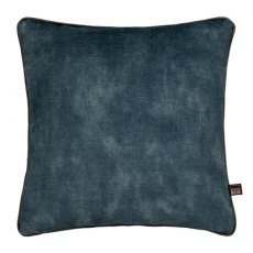 Etta Square Scatter Cushion - Blue & Green