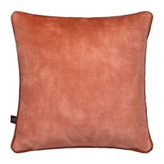 Etta Square Scatter Cushion - Salmon & Rose