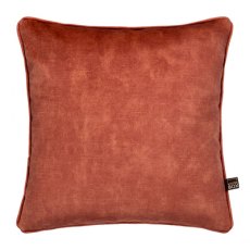 Etta Square Scatter Cushion - Salmon & Rose