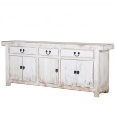 Osaka Sideboard in Reclaimed White Wash Wood