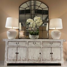 Osaka Sideboard in Reclaimed White Wash Wood