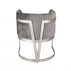 Velocity Chair In Moleskin Pewter