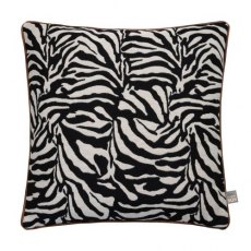 Rey Scatter Cushion In Black/Beige