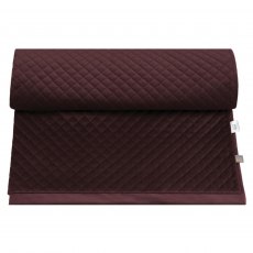 Erin 130x270cm Bed Throw - Aubergine