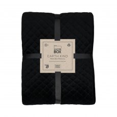 Erin 130x270cm Bed Throw - Black