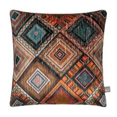 Rio Scatter Cushion In Teal/Orange