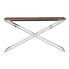 Kensington Console Table in Stainless Steel