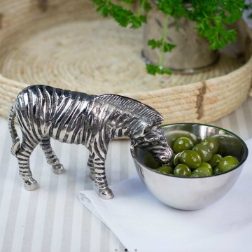 Zebra Nibbles Bowl