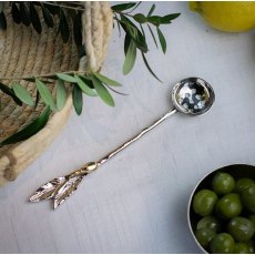 Olive Spoon with Olive Handle Detail