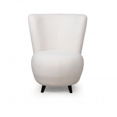Apple Chair in Boucle Fabric