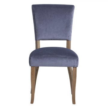 Paris Velvet Dining Chair in Charcoal Grey Paris Velvet Dining Chair in Charcoal Grey