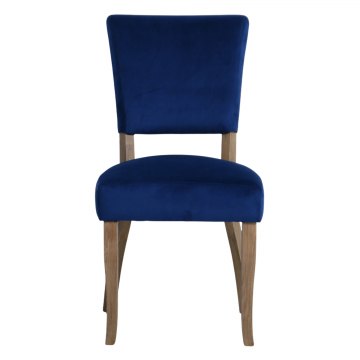 Paris Velvet Dining Chair in Royal Blue Paris Velvet Dining Chair in Royal Blue