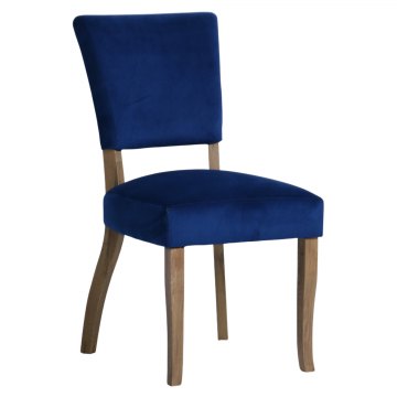 Paris Velvet Dining Chair in Royal Blue Paris Velvet Dining Chair in Royal Blue