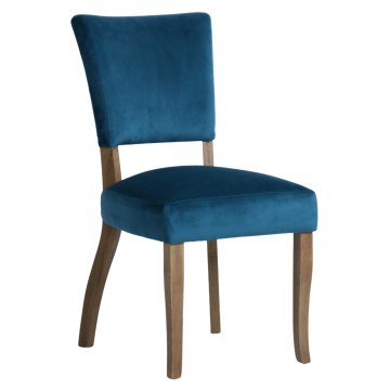 Paris Velvet Dining Chair in Teal Paris Velvet Dining Chair in Teal