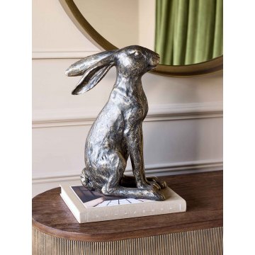Hare Sitting Sculpture