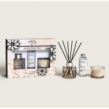 Eternity Nude Mini Bouquet & Candle Duo Gift Box Set – Lady Flower – Maison Berger