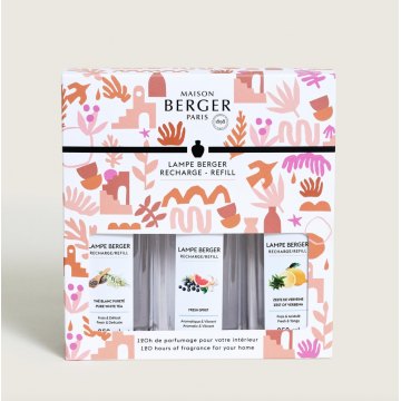 Triopack Summer Lamp Berger Refills 250ml