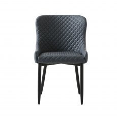 Ontario Dining Chair in Grey PU
