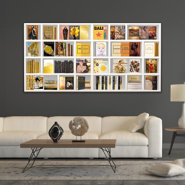 Pleasures of Life - Photo Art on Framed Plexiglass - Bronze Frame