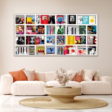 That's Life - Photo Art on Framed Plexiglass - White Frame