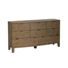 Raffles Eight Drawer Wide Chest