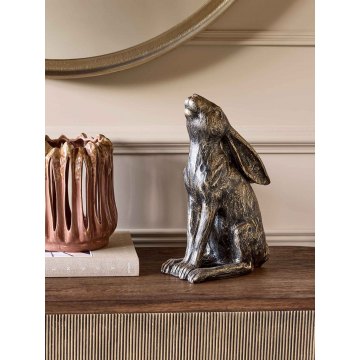 Hare Stargazing Sculpture