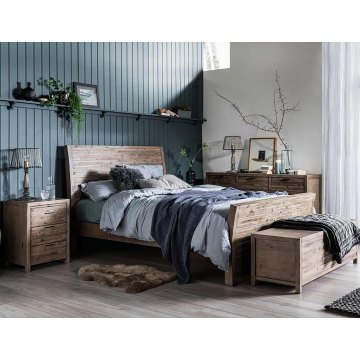 Texan Five-Piece Bedroom Set in Reclaimed Timber