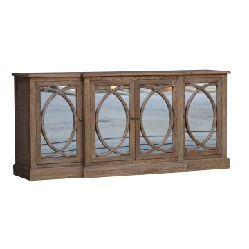 Jackson Bay Four Door Mirrored Sideboard
