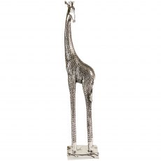 Giraffe - Small in Silver Finish (48cm tall)