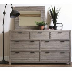 Texan Seven Drawer Wide Chest